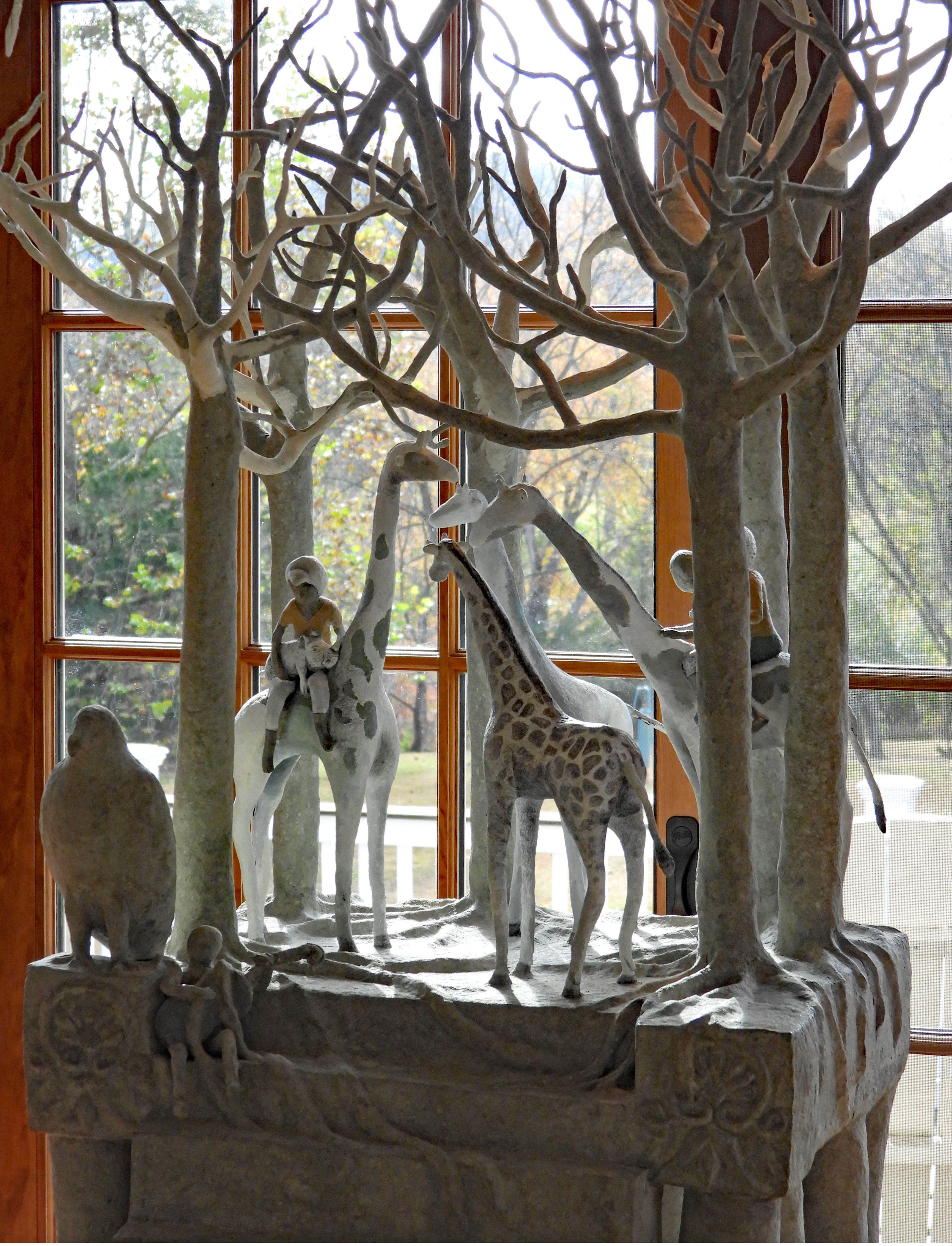 Companions in the Forest Light - DSCN2910-Karen Fall