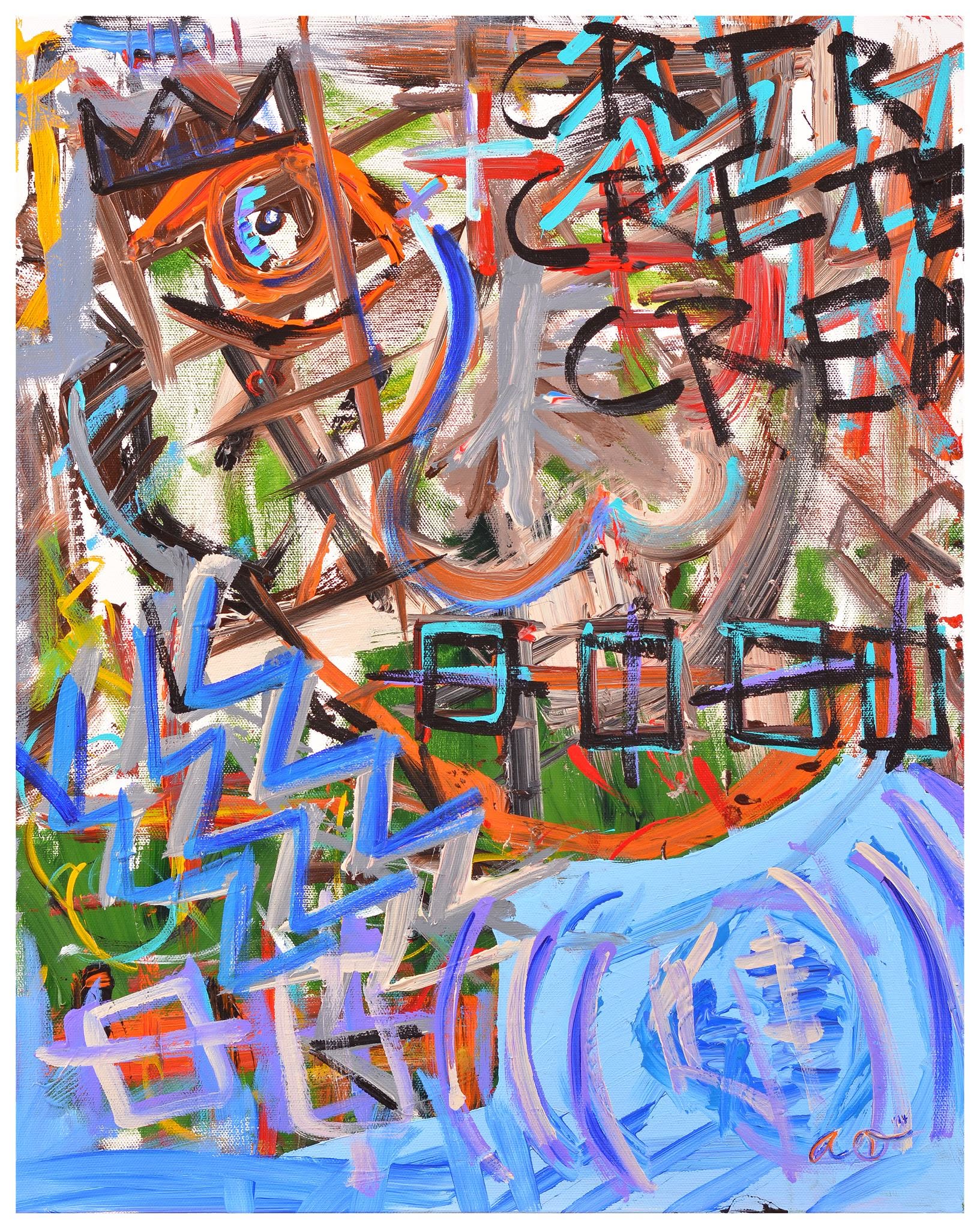 Self Portrait IX CRTR 20x16 row 1:3jpg